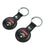 Florida Panthers Insignia Black Airtag Holder 2-Pack