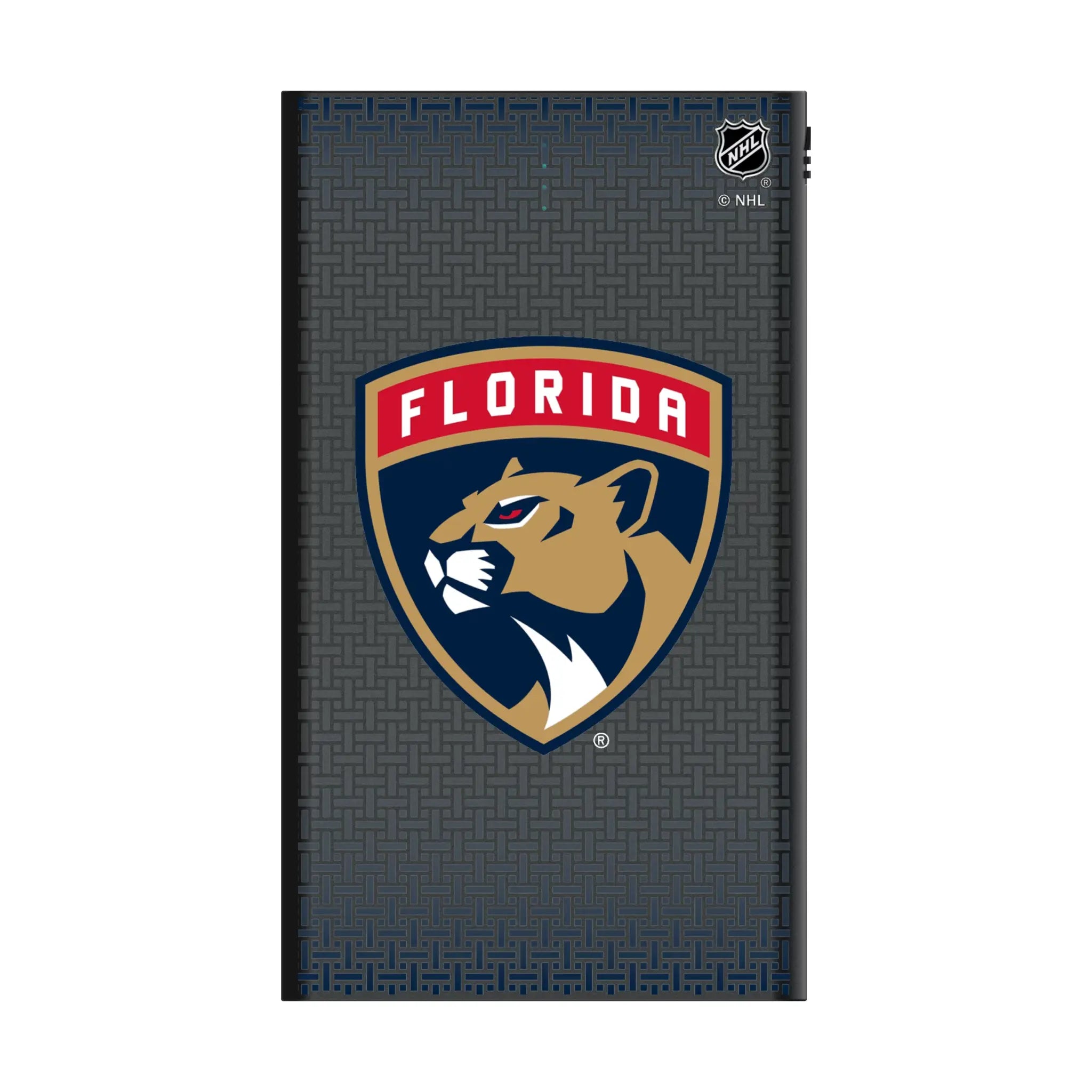 Florida Panthers Linen 5000mAh Flat Powerbank