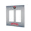 Florida Panthers Linen Hidden-Screw Light Switch Plate