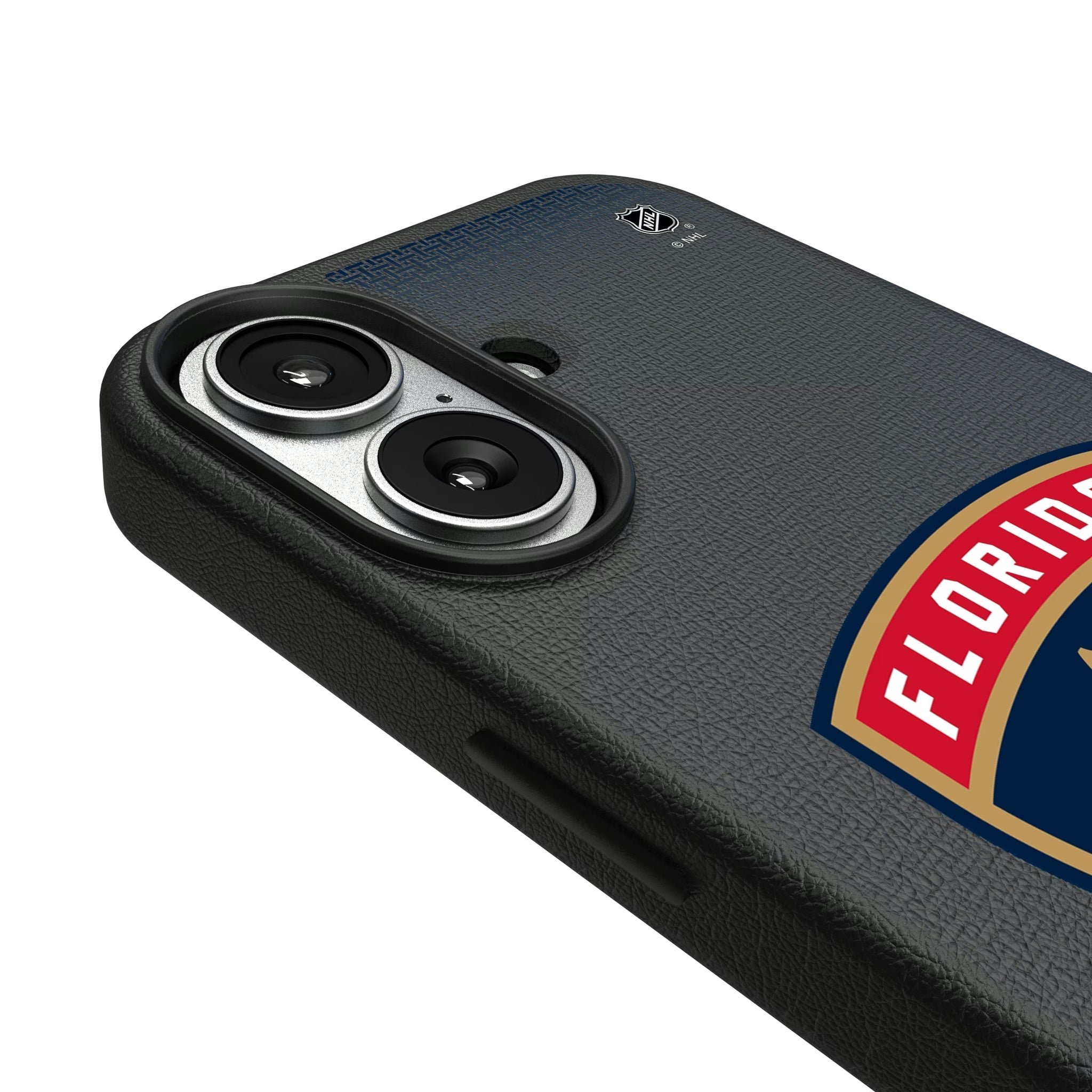 Florida Panthers Linen MagSafe Compatible Phone Case for Apple iPhone - Sports Gifts, Sports Memorabilia, Sports Collectibles, Fan Shop
