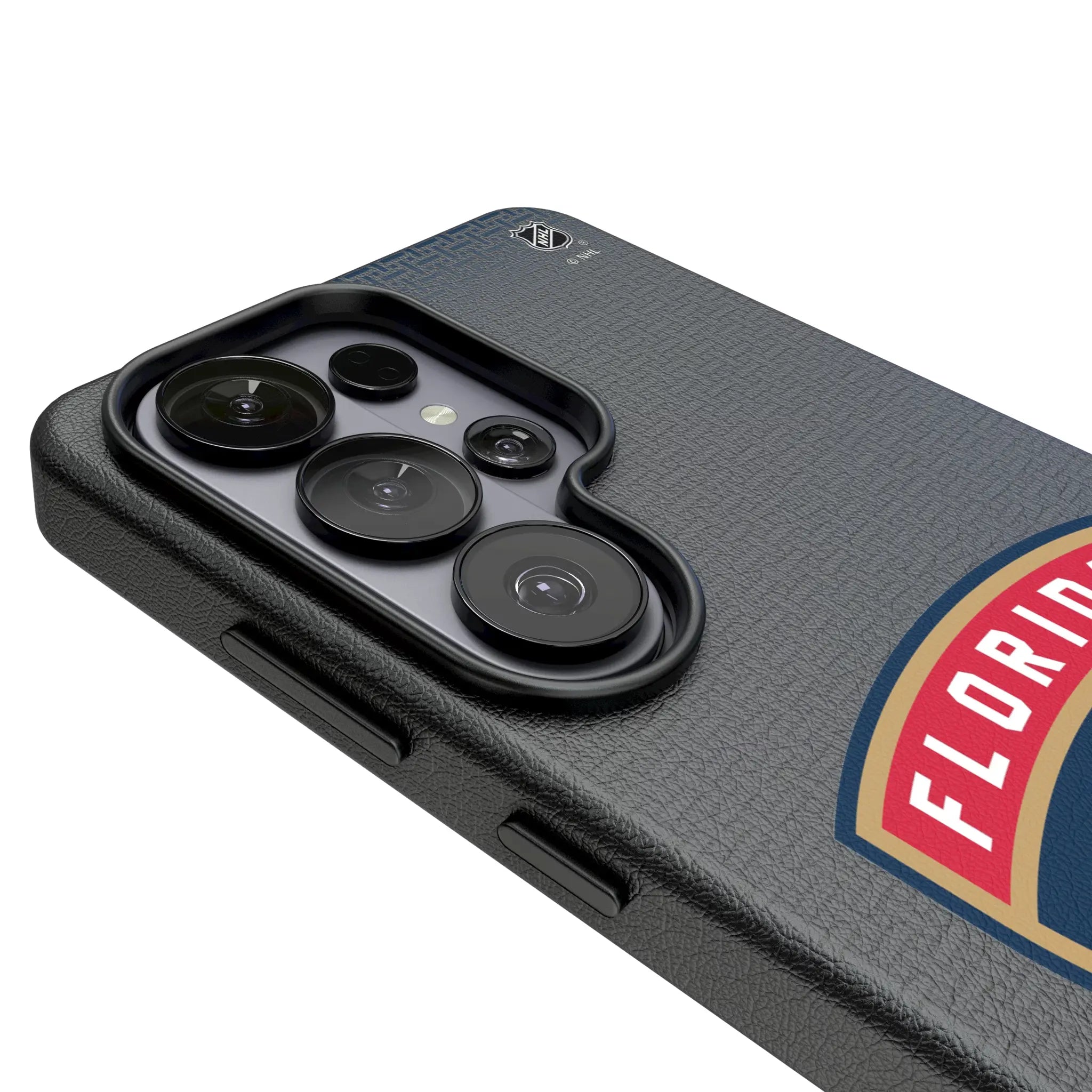 Florida Panthers Linen MagSafe Compatible Phone Case for Samsung Galaxy