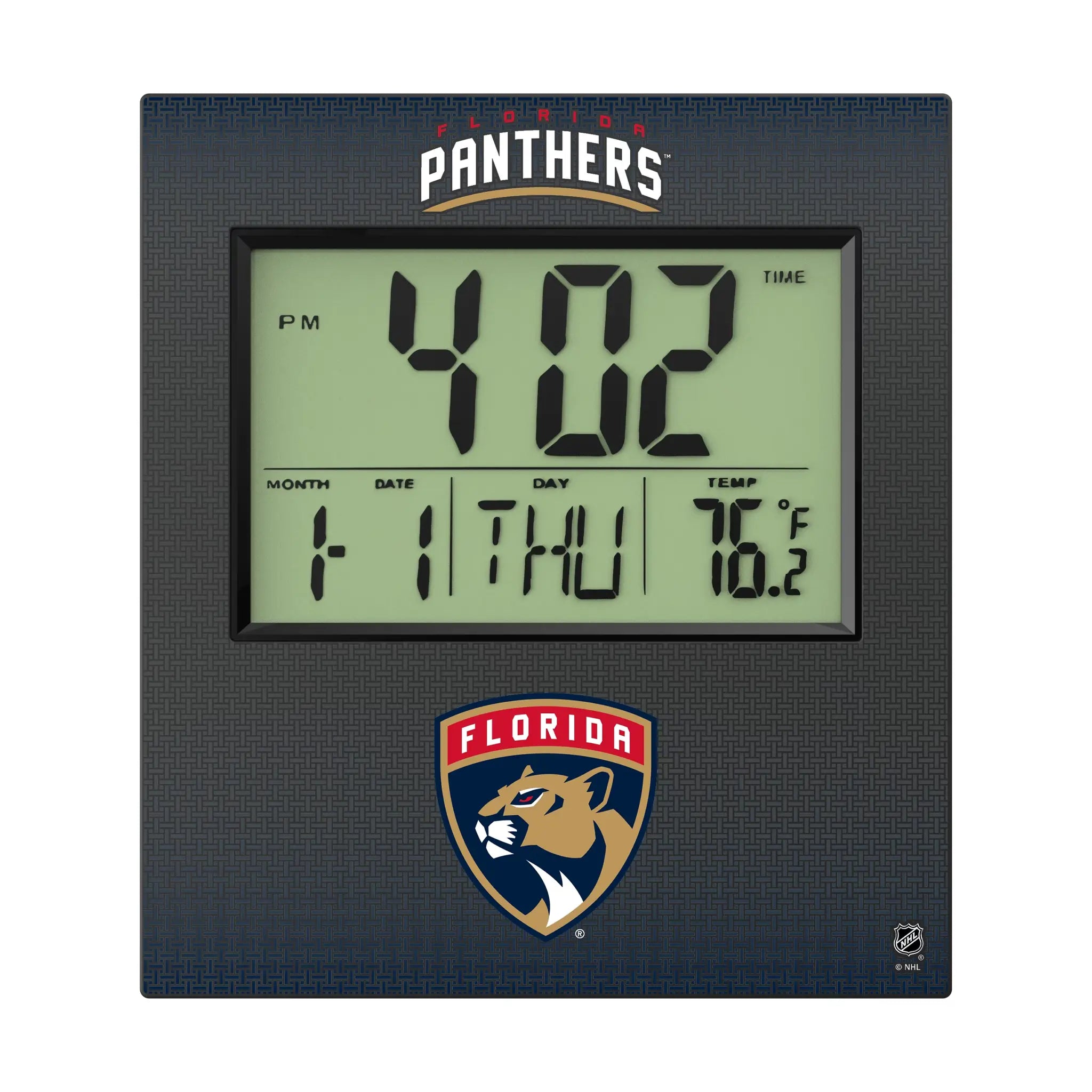 Florida Panthers Linen Wall Clock
