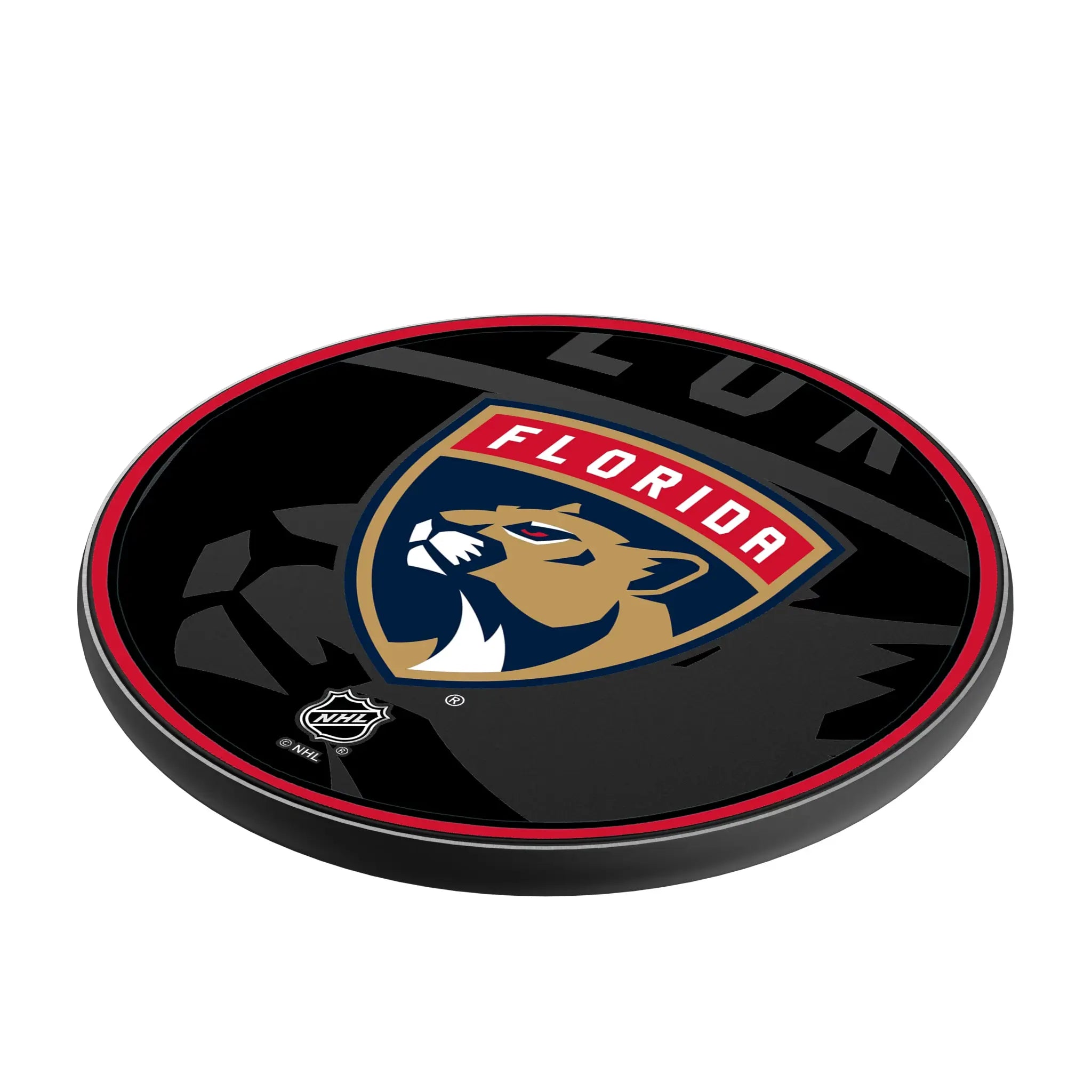 Florida Panthers Monocolor Tilt 15-Watt Wireless Charger