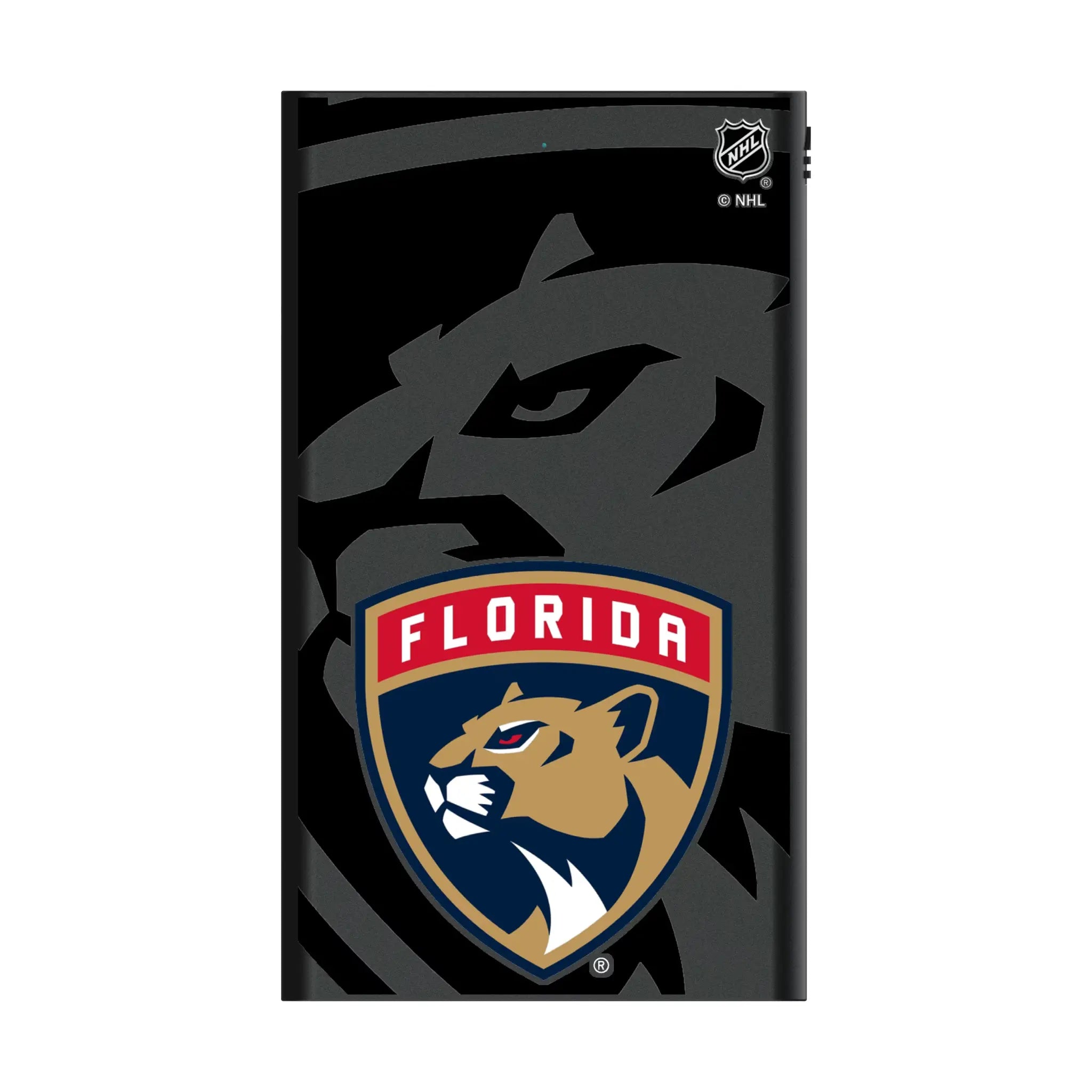 Florida Panthers Monocolor Tilt 5000mAh Flat Powerbank