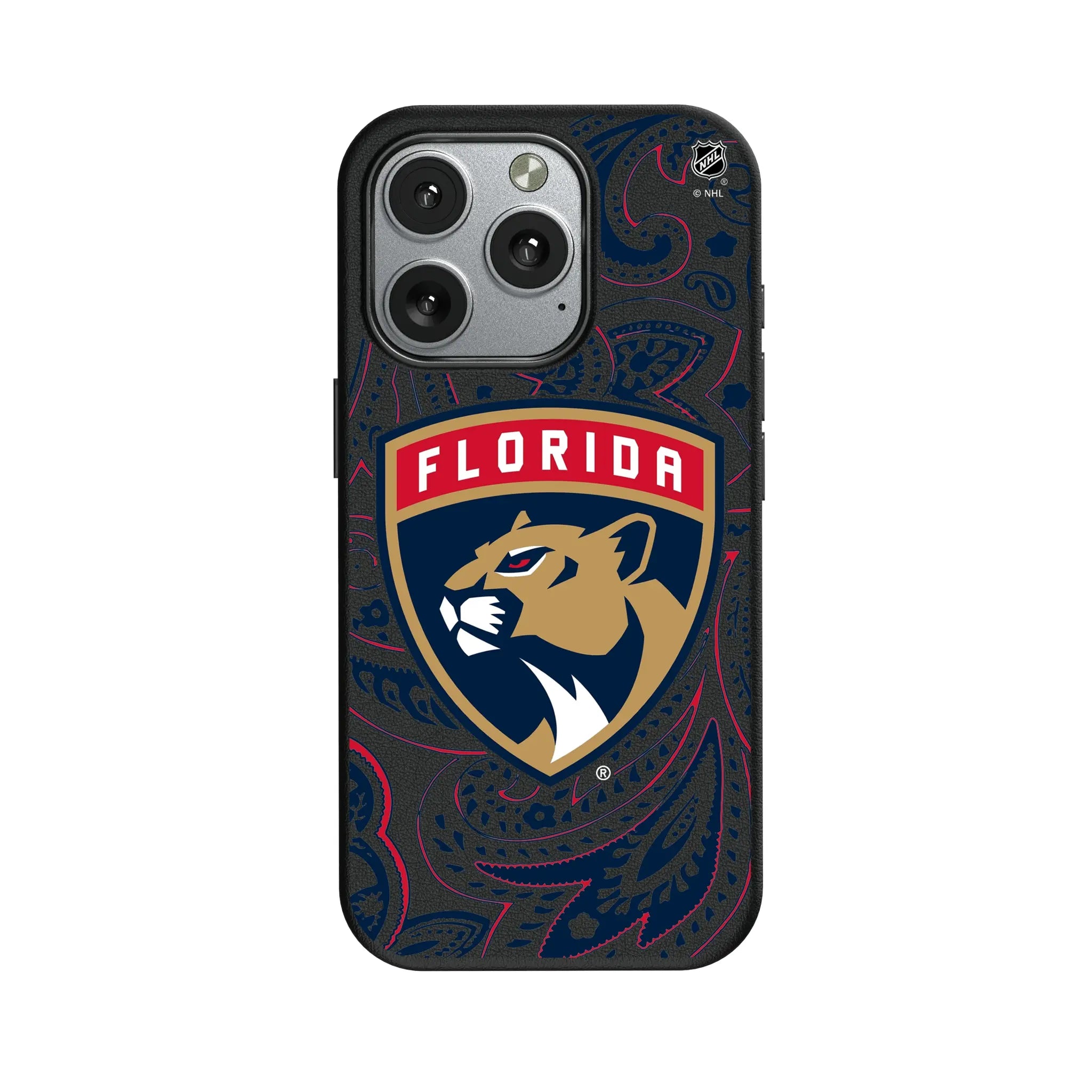 Florida Panthers Paisley MagSafe Compatible Phone Case for Apple iPhone
