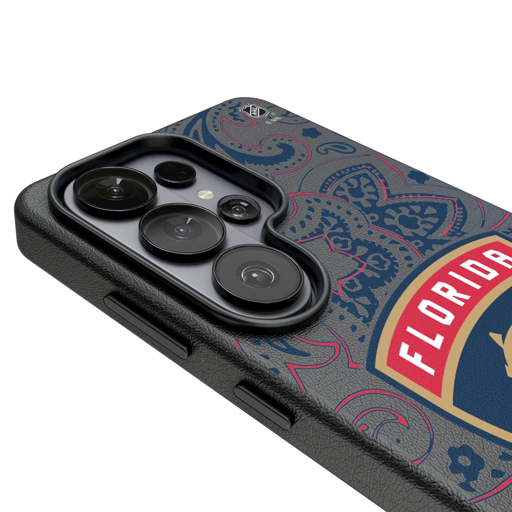 Florida Panthers Paisley MagSafe Compatible Phone Case for Samsung Galaxy