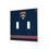 Florida Panthers Stripe Hidden-Screw Light Switch Plate