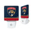 Florida Panthers Stripe Night Light 2-Pack