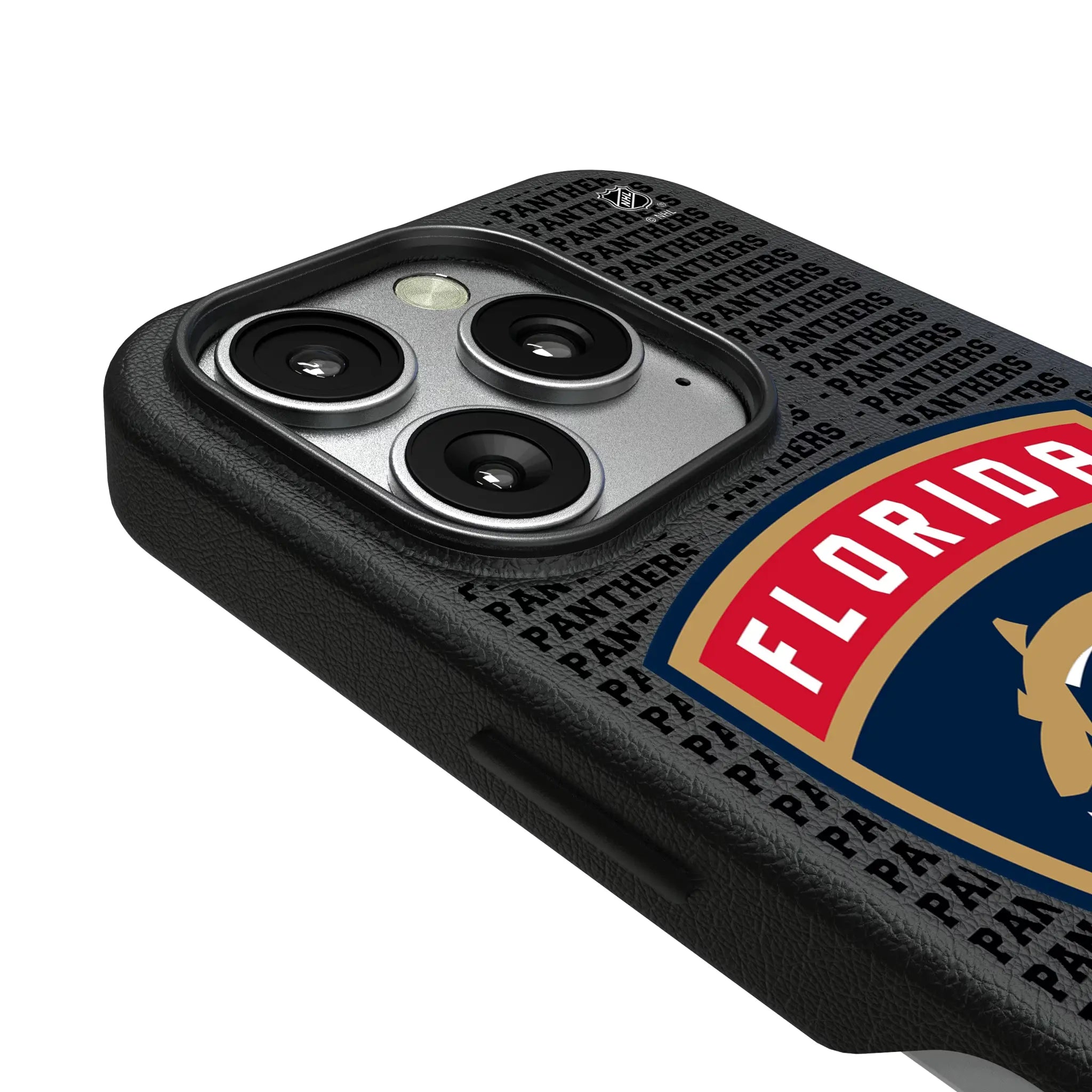 Florida Panthers Text Backdrop MagSafe Compatible Phone Case for Apple iPhone