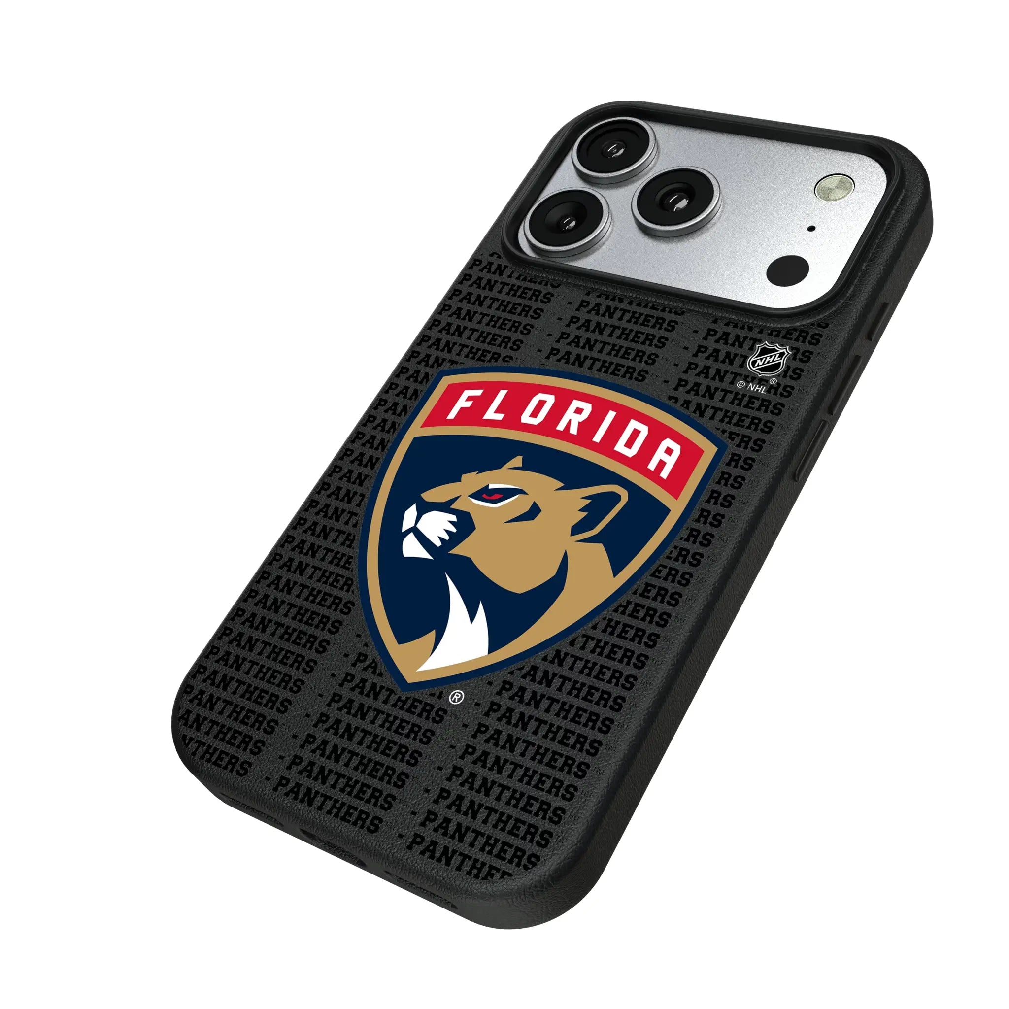 Florida Panthers Text Backdrop MagSafe Compatible Phone Case for Apple iPhone