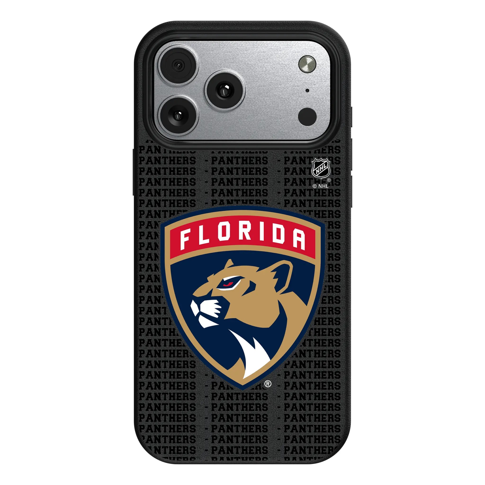 Florida Panthers Text Backdrop MagSafe Compatible Phone Case for Apple iPhone