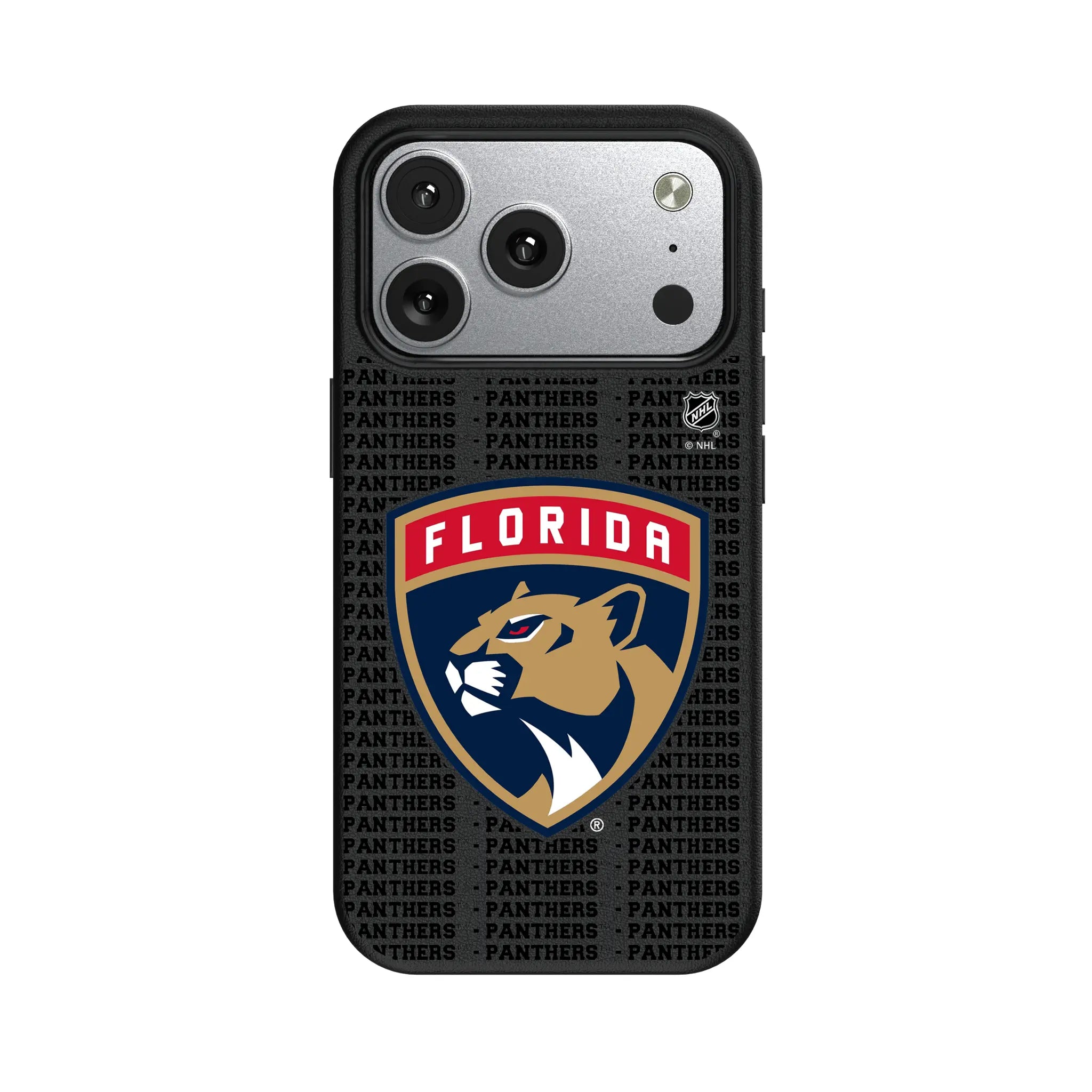 Florida Panthers Text Backdrop MagSafe Compatible Phone Case for Apple iPhone