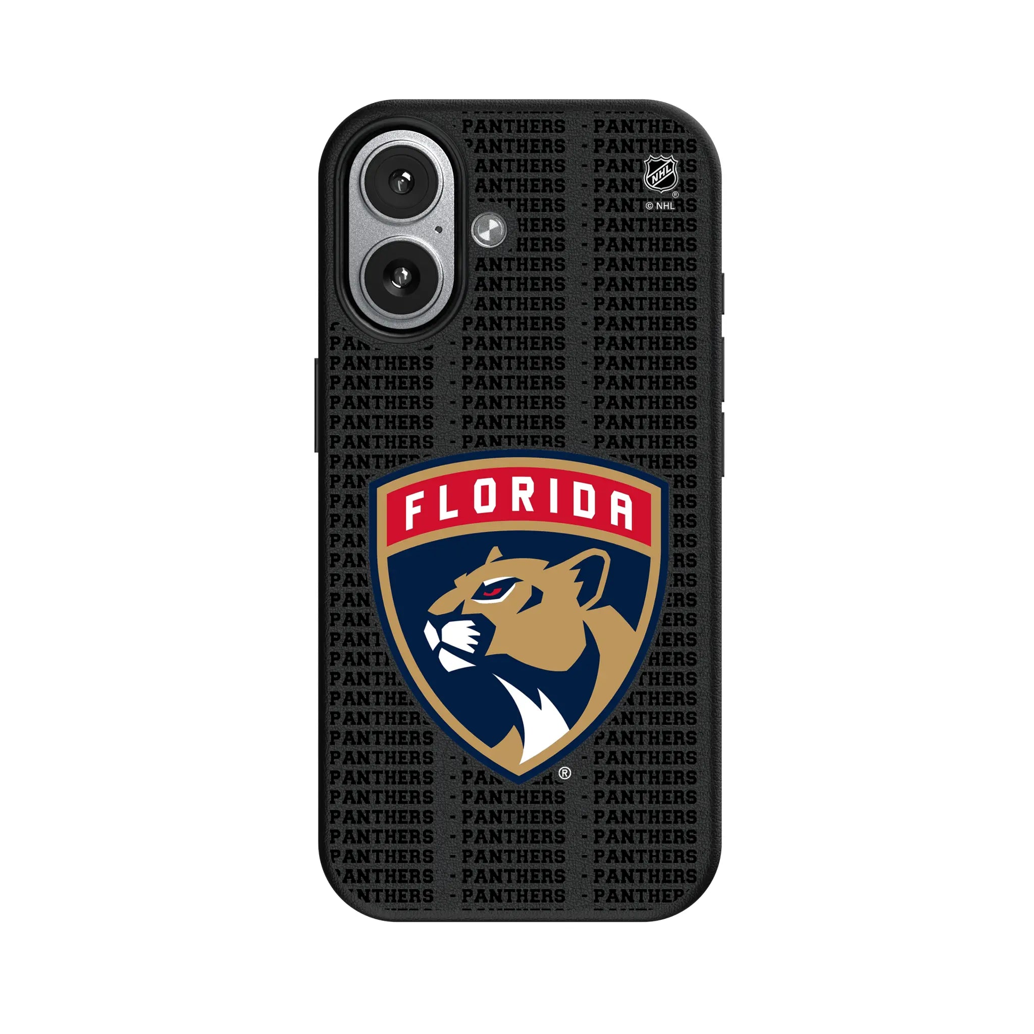 Florida Panthers Text Backdrop MagSafe Compatible Phone Case for Apple iPhone