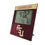 Florida State University Seminoles Athletic Wordmark Color Block Wall Clock