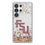 Florida State University Seminoles Athletic Wordmark Confetti Clear Phone Case for Samsung Galaxy