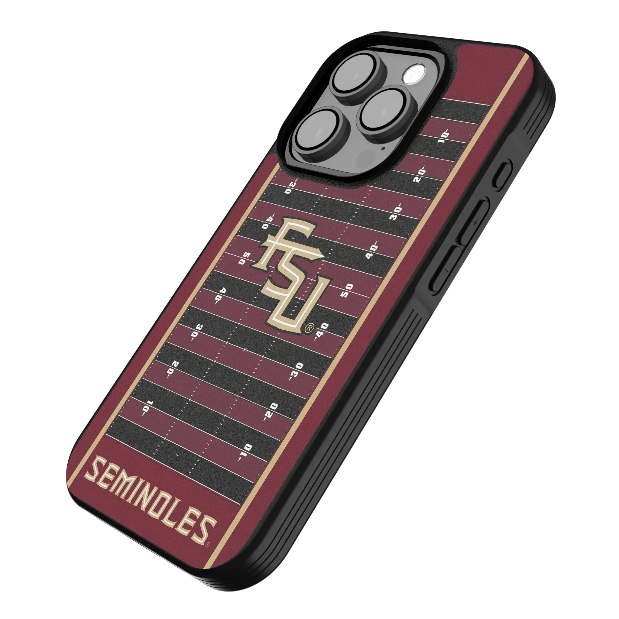 Florida State University Seminoles Athletic Wordmark Field Bump Phone Case