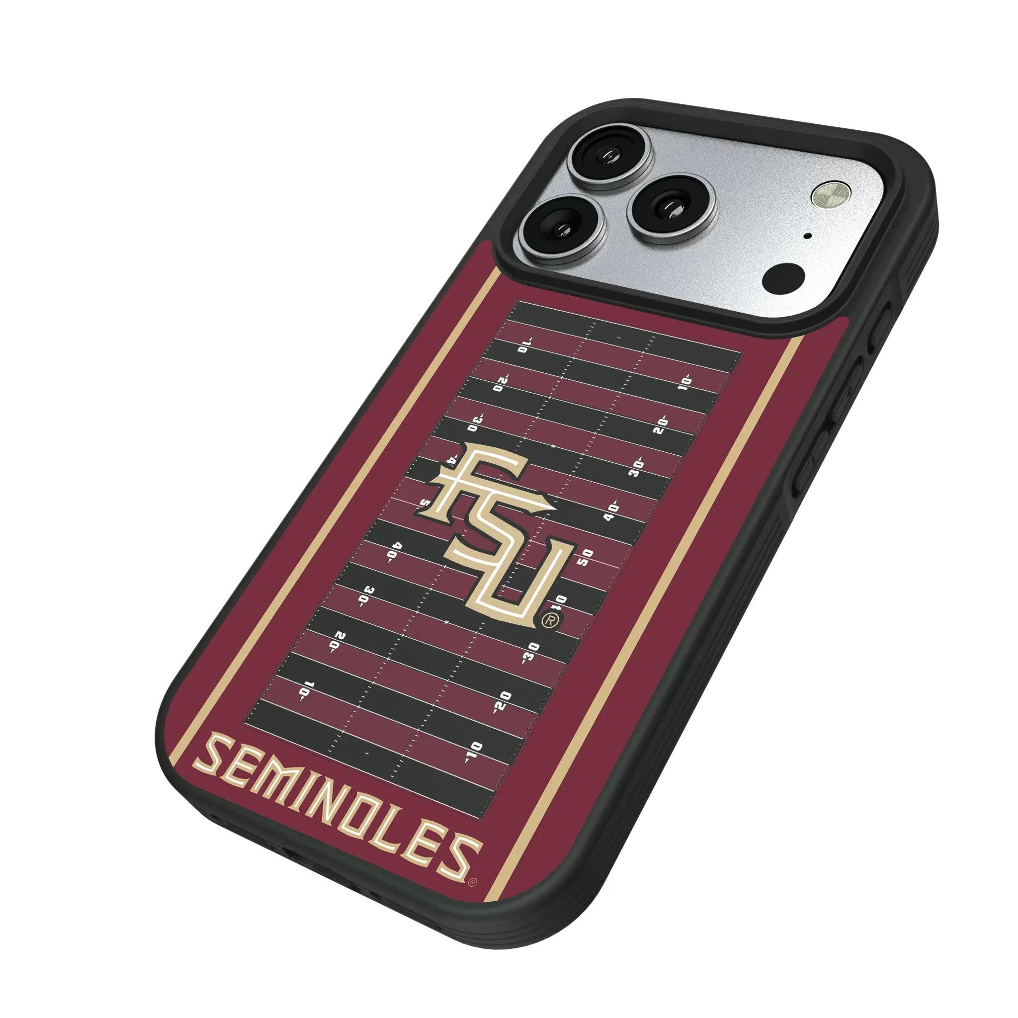 Florida State University Seminoles Athletic Wordmark Field Bump Phone Case