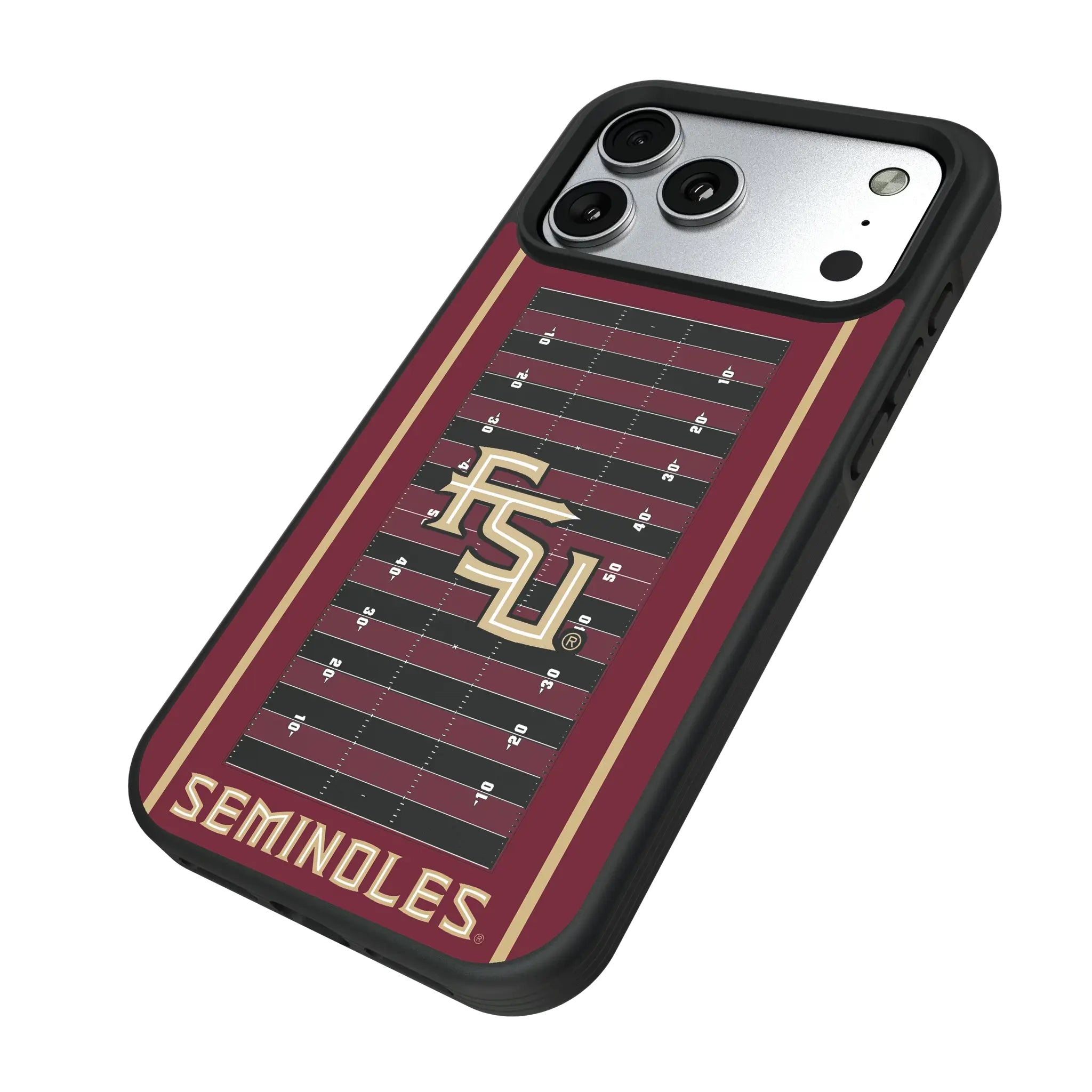 Florida State University Seminoles Athletic Wordmark Field Bump Phone Case
