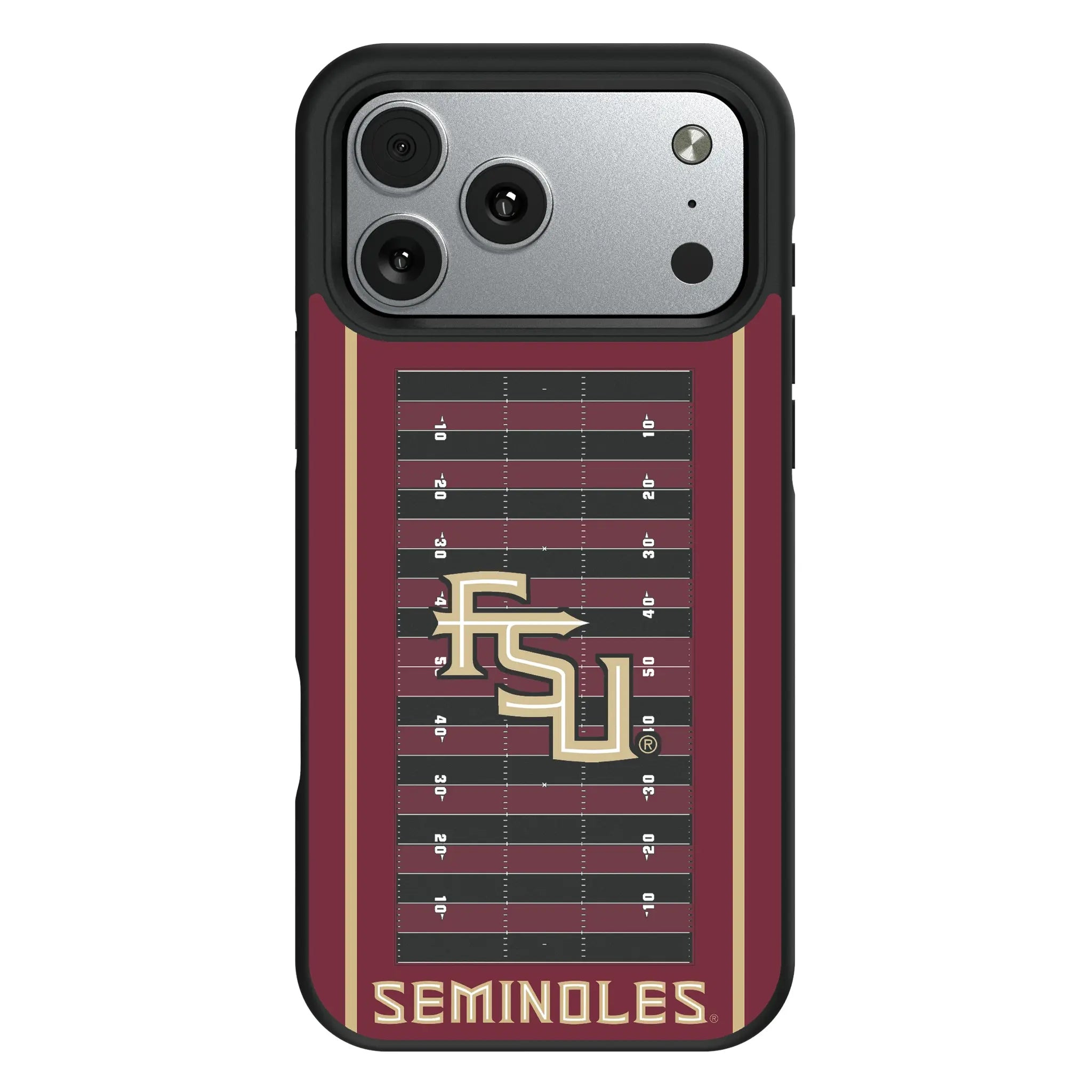 Florida State University Seminoles Athletic Wordmark Field Bump Phone Case