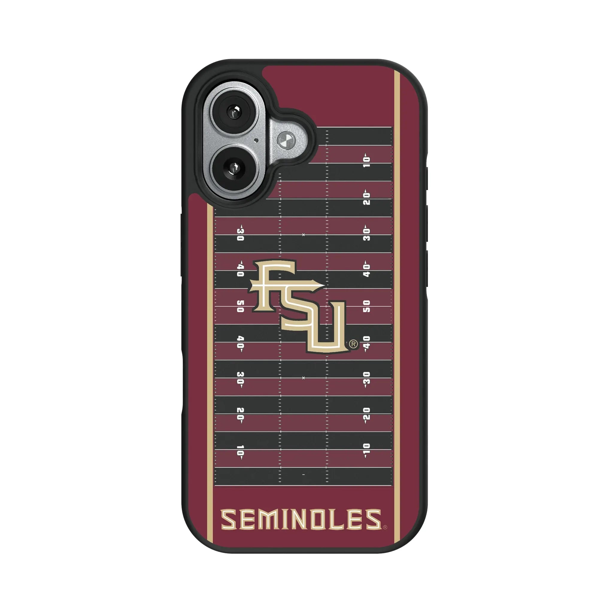 Florida State University Seminoles Athletic Wordmark Field Bump Phone Case
