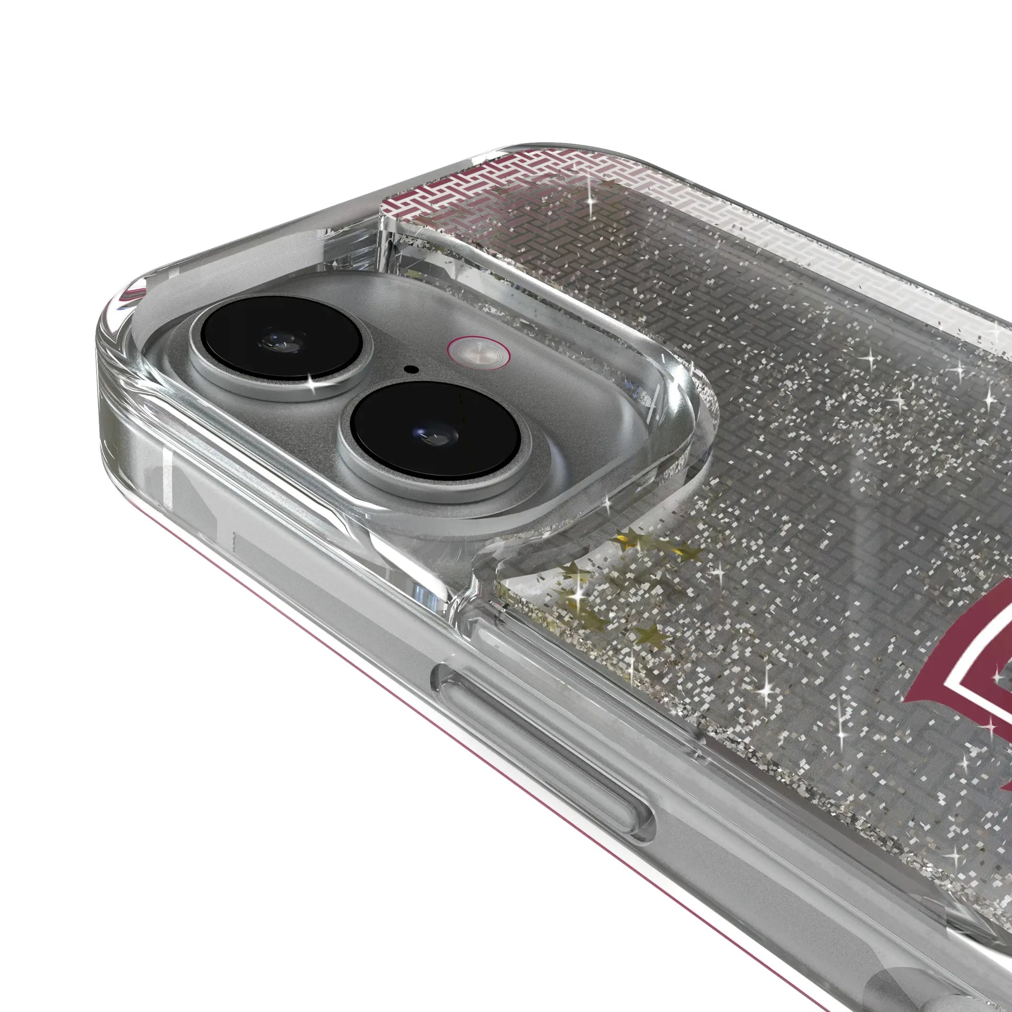Florida State University Seminoles Athletic Wordmark Linen Glitter Phone Case