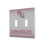 Florida State University Seminoles Athletic Wordmark Linen Hidden-Screw Light Switch Plate
