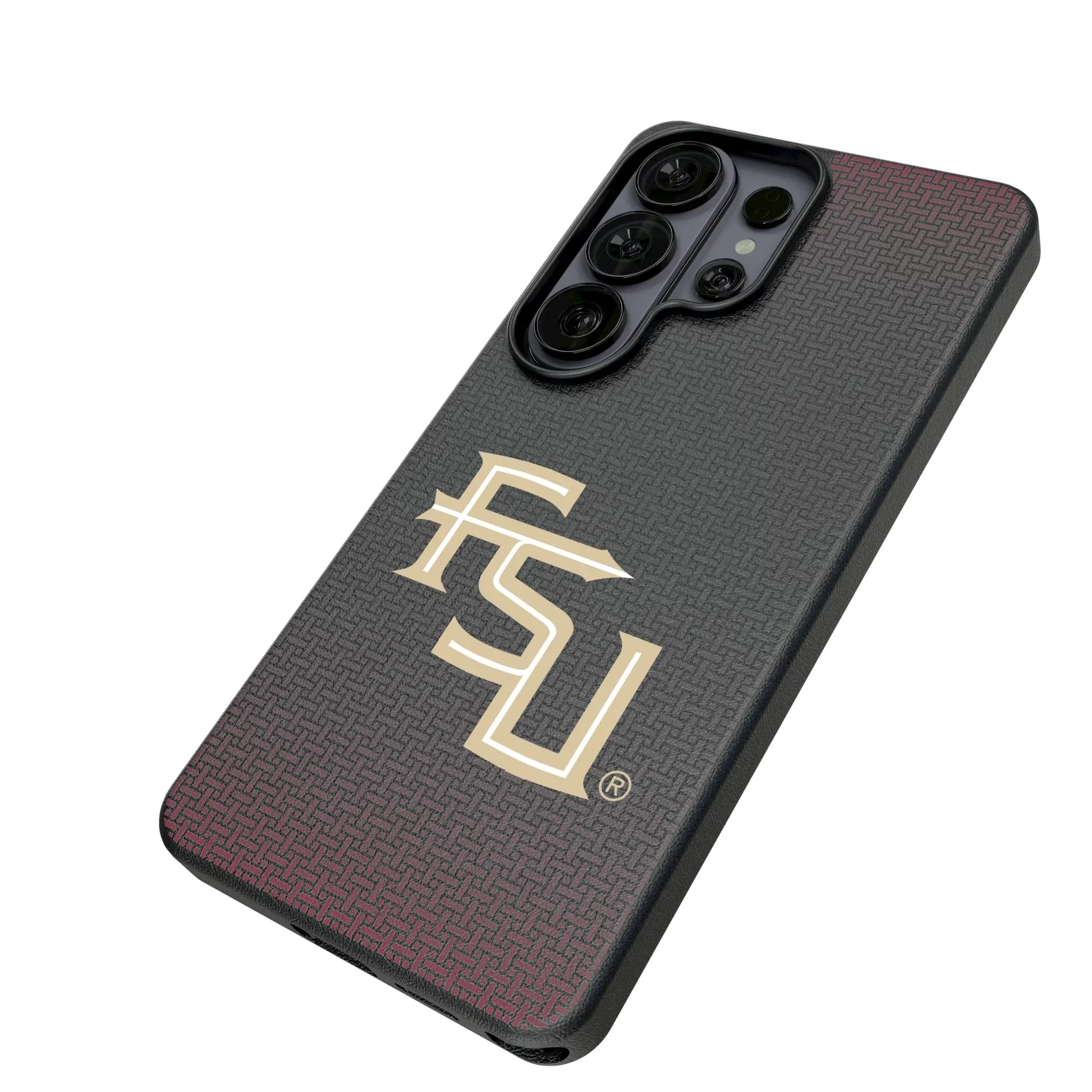 Florida State University Seminoles Athletic Wordmark Linen MagSafe Compatible Phone Case for Samsung Galaxy