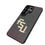 Florida State University Seminoles Athletic Wordmark Linen MagSafe Compatible Phone Case for Samsung Galaxy
