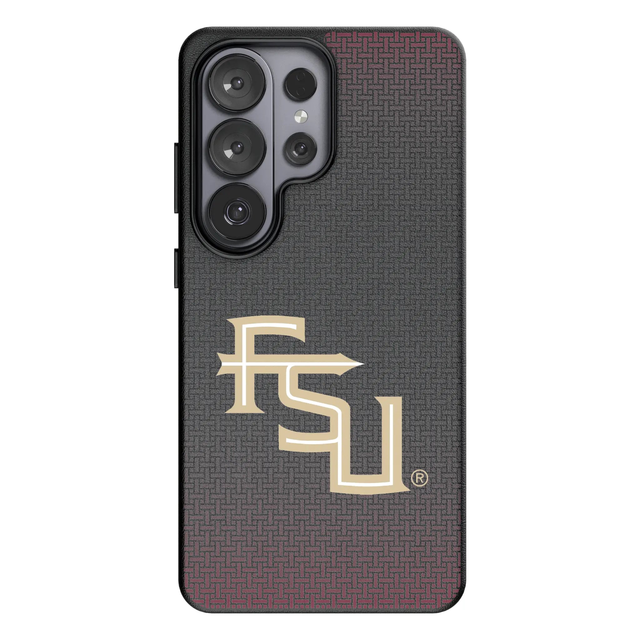 Florida State University Seminoles Athletic Wordmark Linen MagSafe Compatible Phone Case for Samsung Galaxy