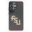 Florida State University Seminoles Athletic Wordmark Linen MagSafe Compatible Phone Case for Samsung Galaxy