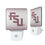 Florida State University Seminoles Athletic Wordmark Linen Night Light 2-Pack