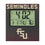 Florida State University Seminoles Athletic Wordmark Linen Wall Clock