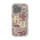 Florida State University Seminoles Athletic Wordmark Paisley Clear Phone Case for Apple iPhone