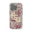 Florida State University Seminoles Athletic Wordmark Paisley Clear Phone Case for Apple iPhone
