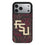 Florida State University Seminoles Athletic Wordmark Paisley MagSafe Compatible Phone Case for Apple iPhone
