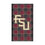 Florida State University Seminoles Athletic Wordmark Plaid 5000mAh Flat Powerbank