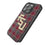 Florida State University Seminoles Athletic Wordmark Plaid Bling Phone Case