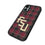 Florida State University Seminoles Athletic Wordmark Plaid MagSafe Compatible Phone Case for Apple iPhone