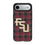 Florida State University Seminoles Athletic Wordmark Plaid MagSafe Compatible Phone Case for Apple iPhone
