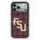 Florida State University Seminoles Athletic Wordmark Plaid MagSafe Compatible Phone Case for Apple iPhone