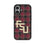 Florida State University Seminoles Athletic Wordmark Plaid MagSafe Compatible Phone Case for Apple iPhone