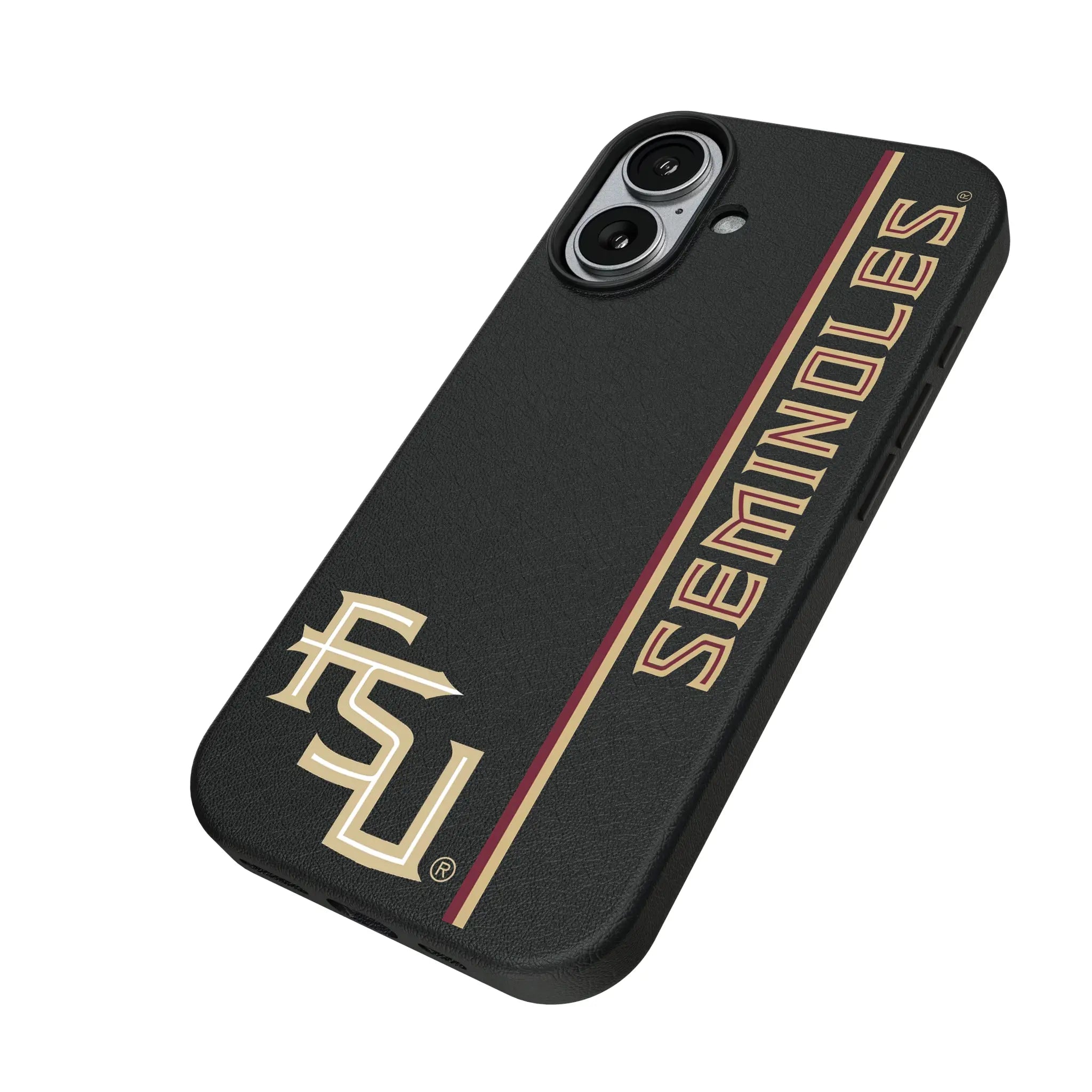 Florida State University Seminoles Athletic Wordmark Sidebar MagSafe Compatible Phone Case for Apple iPhone
