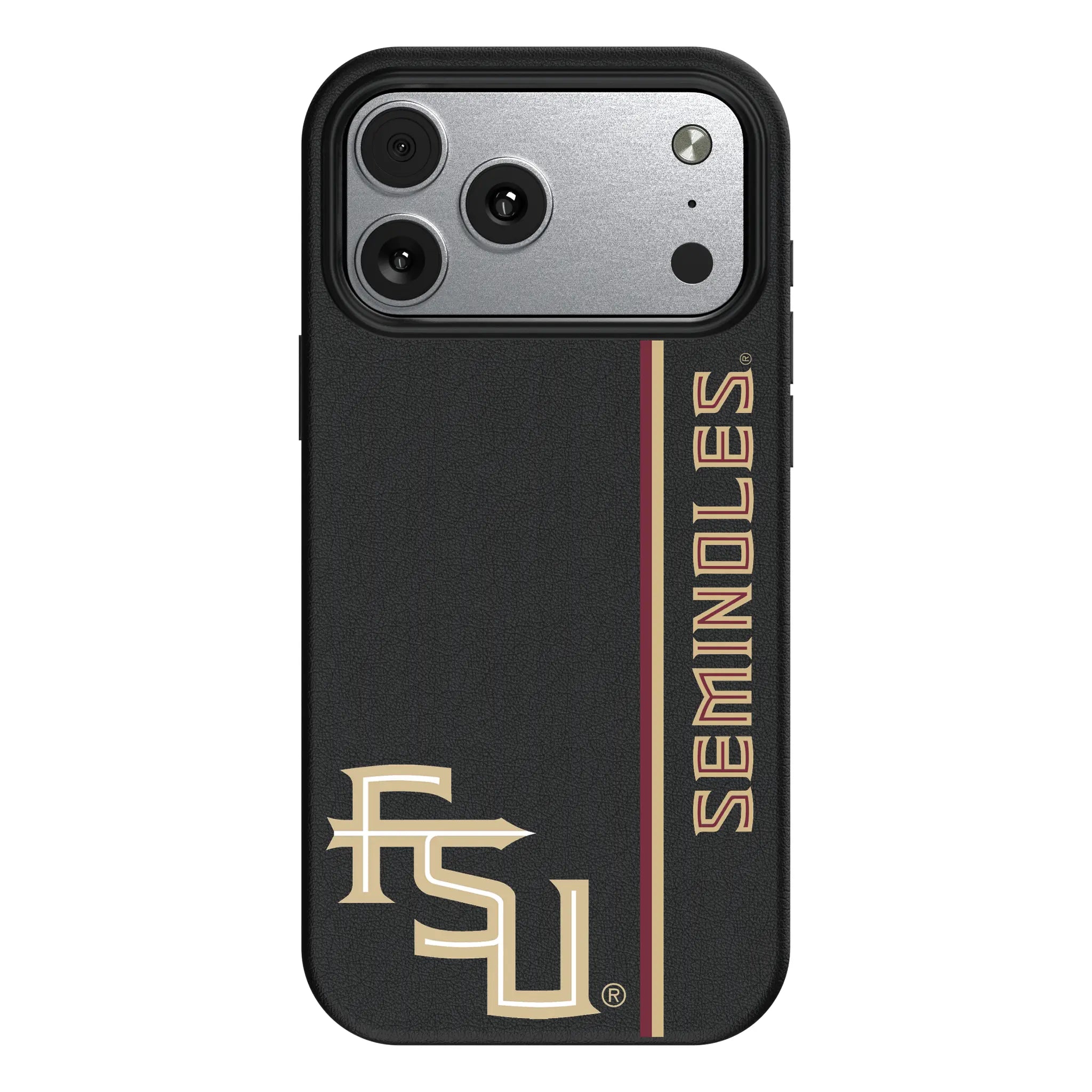 Florida State University Seminoles Athletic Wordmark Sidebar MagSafe Compatible Phone Case for Apple iPhone
