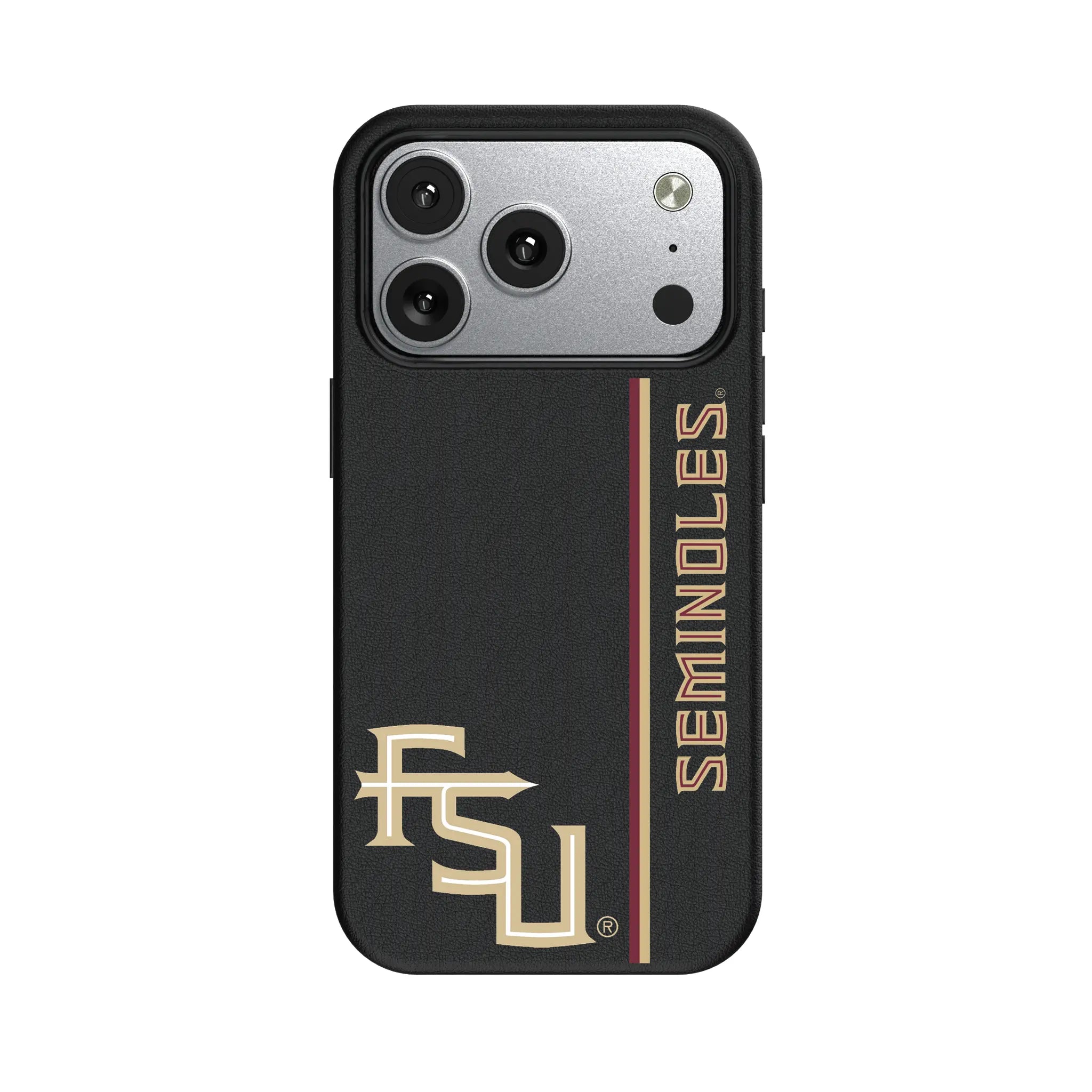 Florida State University Seminoles Athletic Wordmark Sidebar MagSafe Compatible Phone Case for Apple iPhone