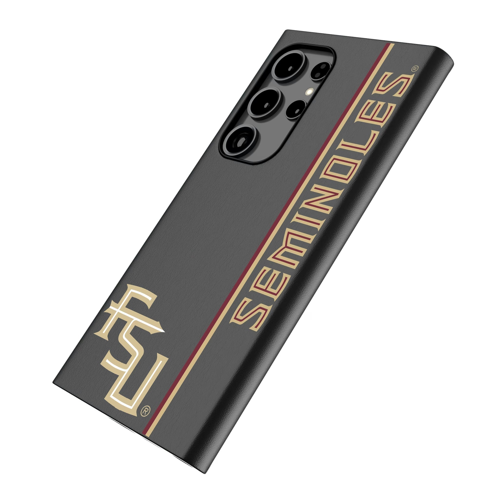 Florida State University Seminoles Athletic Wordmark Sidebar MagSafe Compatible Phone Case for Samsung Galaxy