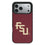 Florida State University Seminoles Athletic Wordmark Solid Bump Phone Case