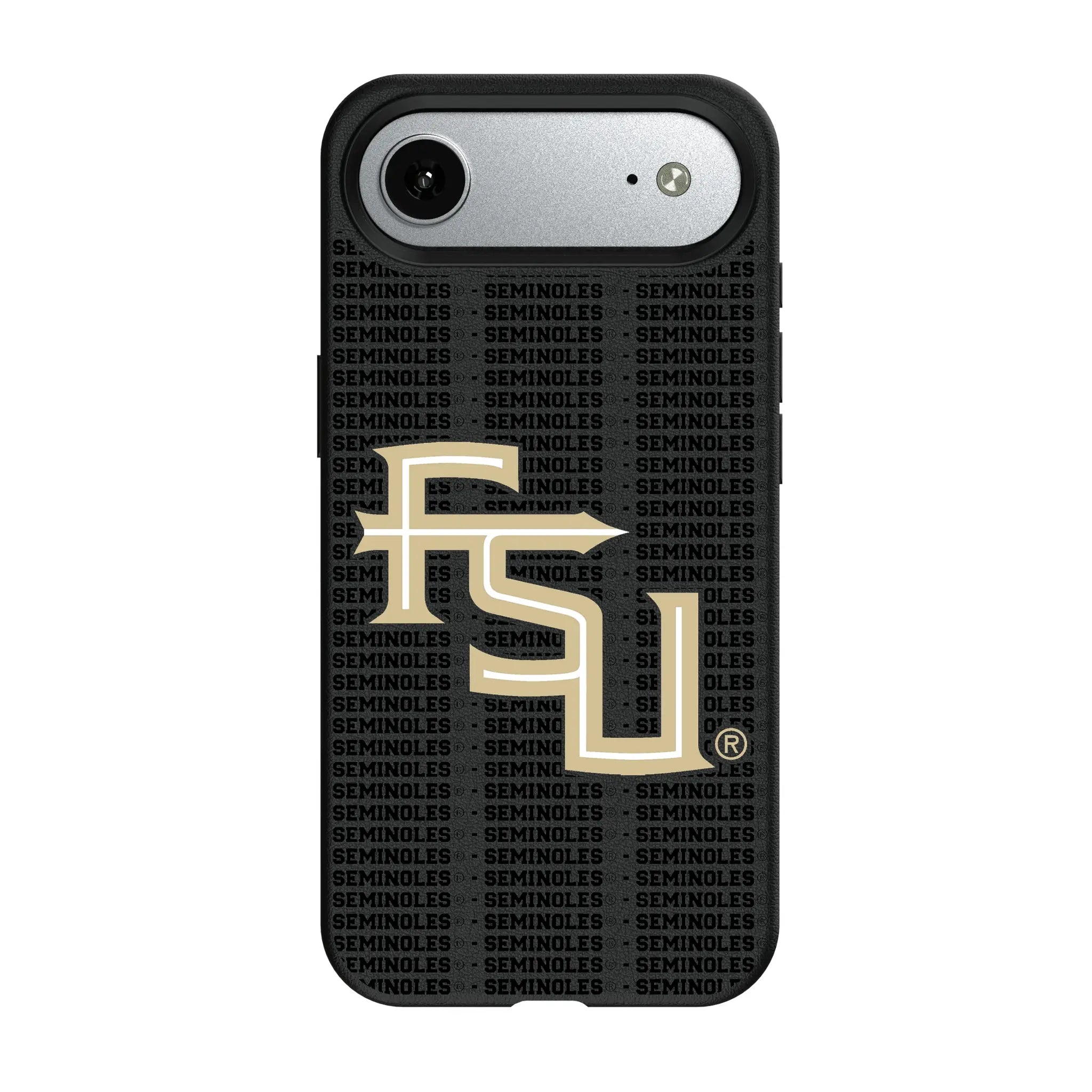 Florida State University Seminoles Athletic Wordmark Text Backdrop MagSafe Compatible Phone Case for Apple iPhone