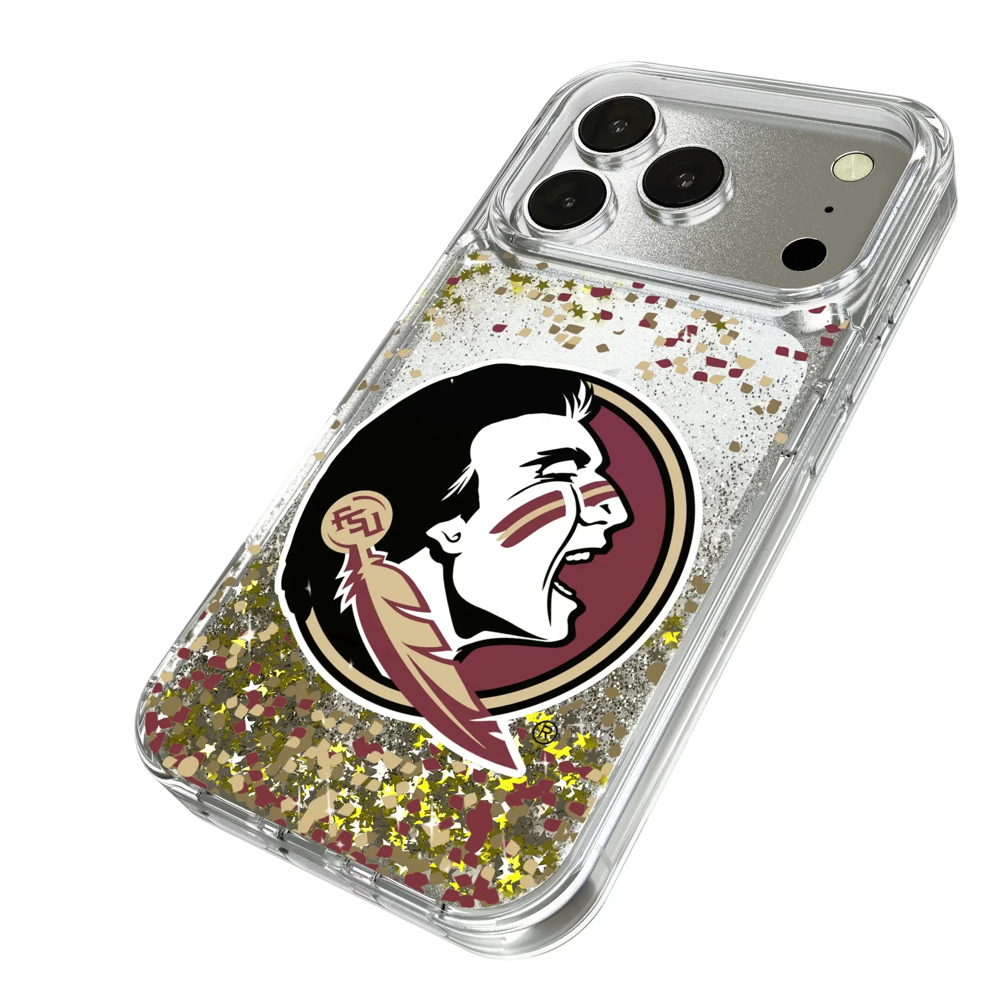 Florida State University Seminoles Confetti Glitter Phone Case