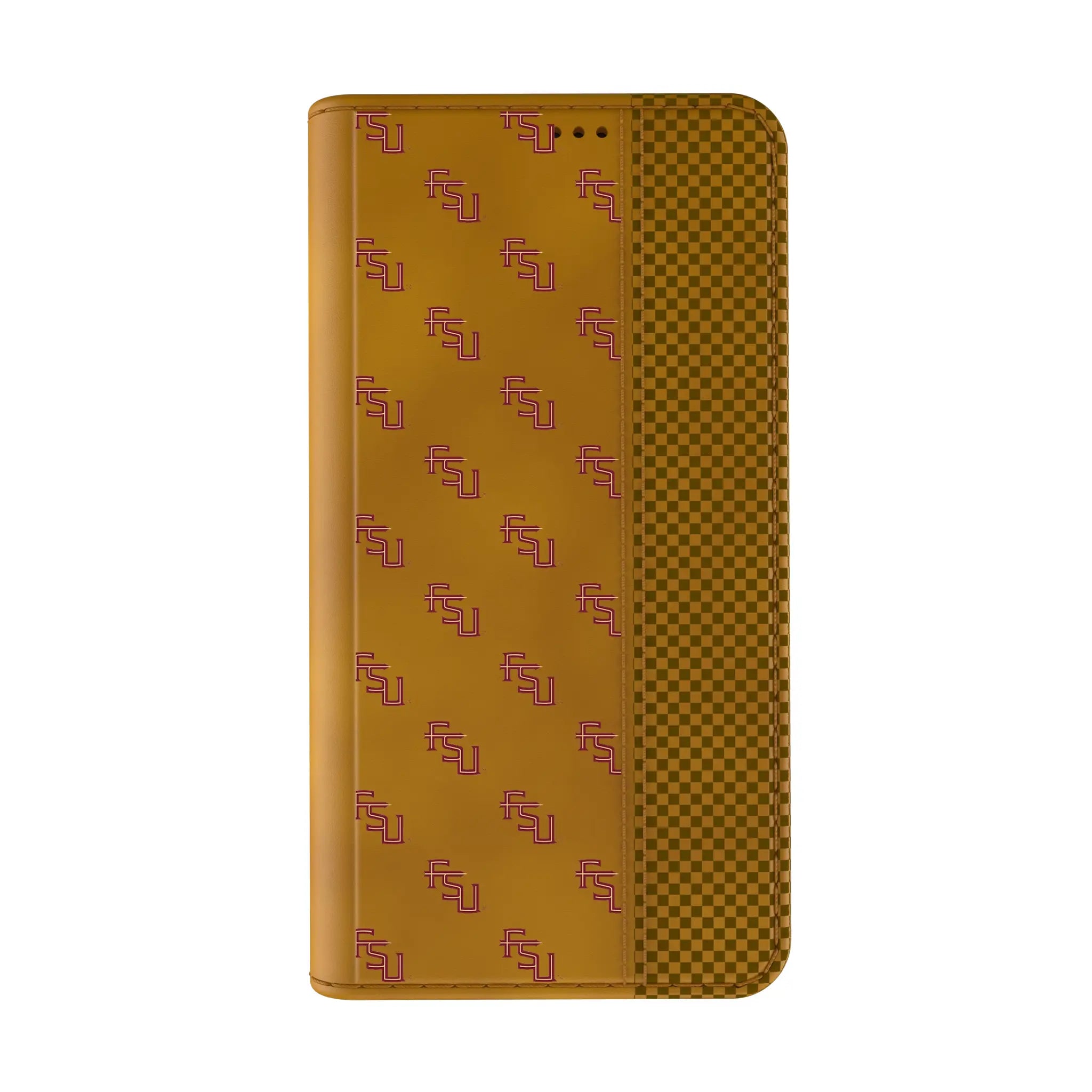 Florida State University Seminoles Fashion Pattern Folio Phone Case for Apple iPhone