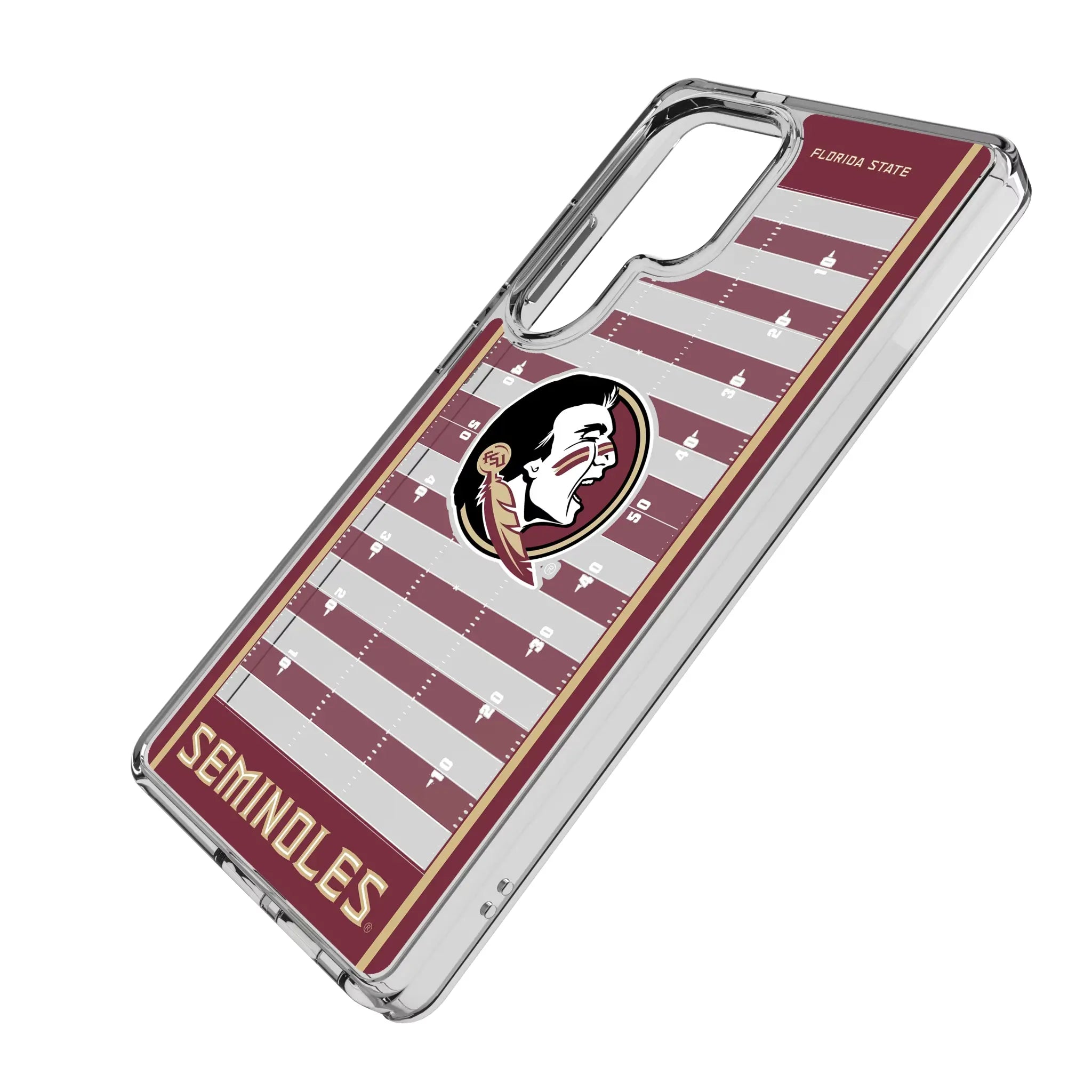 Florida State University Seminoles Field Clear Phone Case for Samsung Galaxy